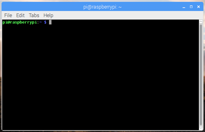 rpi terminal